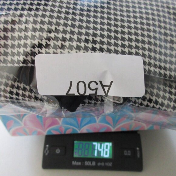 Lindy Bop Houndstooth Dress Bolero Set 14 Black Classic Retro Racabilly Pin 748 - Picture 16 of 16